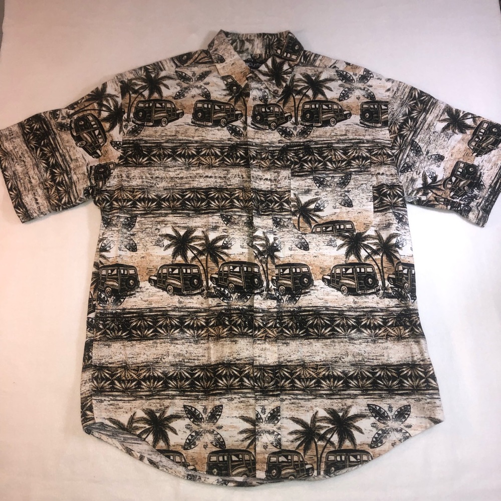 Puritan Mens Medium Button Shirt